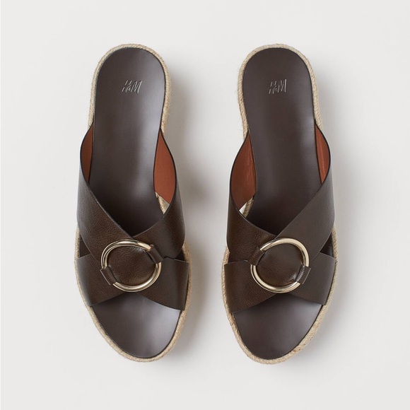 H&M Brown Platform Sandals - Picture 1 of 7